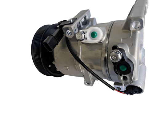 Premium AC Compressor with Multi-Groove Pulley – Complete Automotive Air Conditioning Component - Macshap