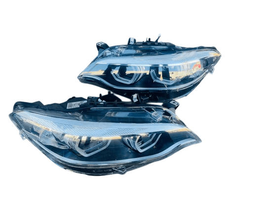 BMW 2 Series F22 F87 Adaptive LED Headlights - Complete Left Side - OEM Replacement with AHL & Dynamic Indicators Used - Macshap