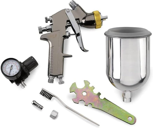 NEIKO 31215A HVLP Gravity Feed Spray Gun – Professional 1.7mm Nozzle Paint Sprayer