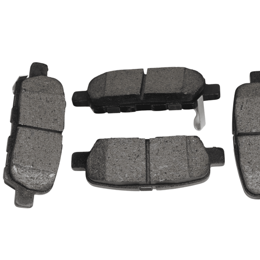 Complete Brake Pad Set for Nissan Qashqai 2.0 (2010-2013) - Front & Rear Ceramic Pads - Fits MR20DE Engine Models - Macshap