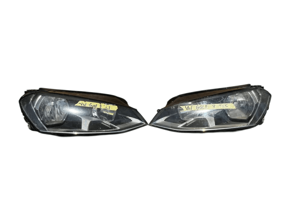 Volkswagen Golf MK7 / GTI 7 Left & Right Headlight Set - OEM Used Halogen / LED / Xenon Pair - Macshap