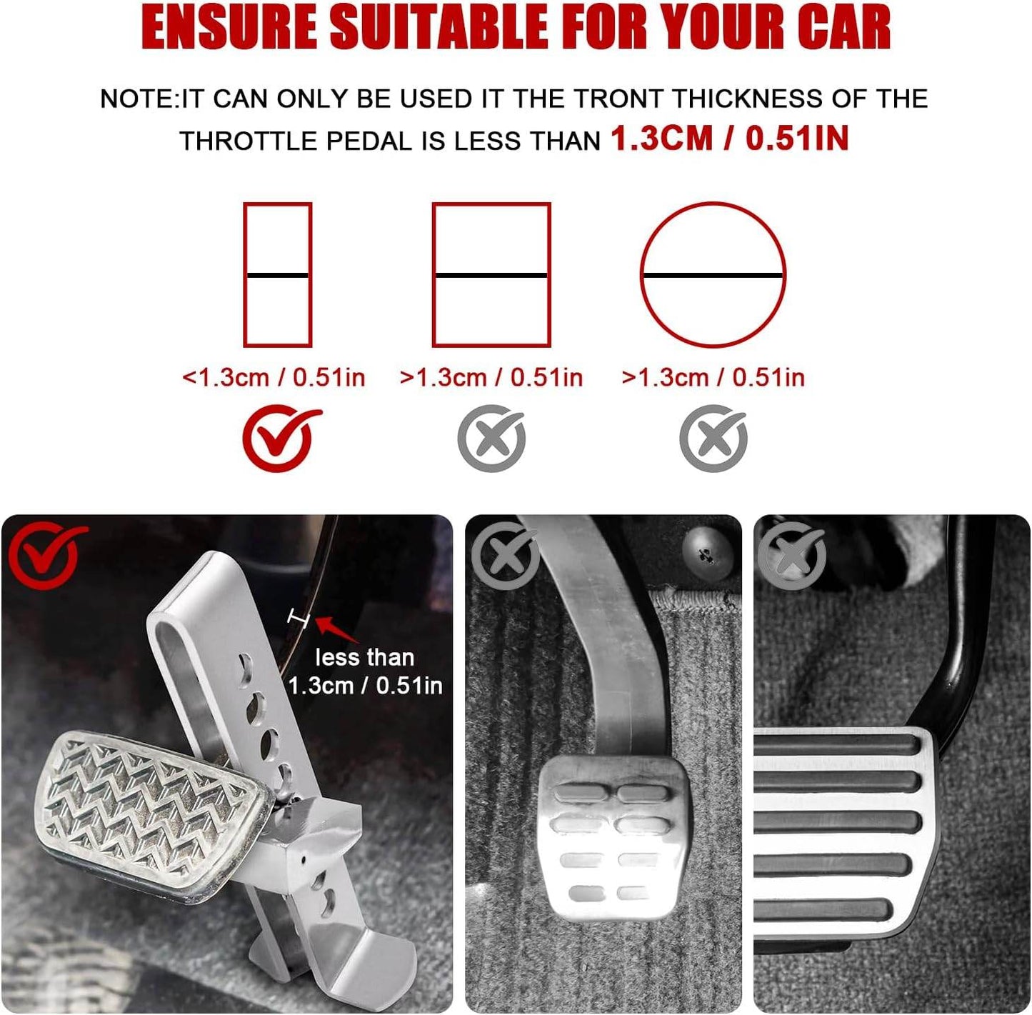 Heavy-Duty Clutch/Brake Pedal Lock – Ultimate Car Anti-Theft Device - Macshap