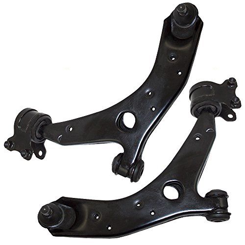 Lower Control Arms w/Ball Joints & Bushings for Mazda 3/Mazda 5 (2004-2013) - Replaces C51334350, C51334300 - Left + Right Set