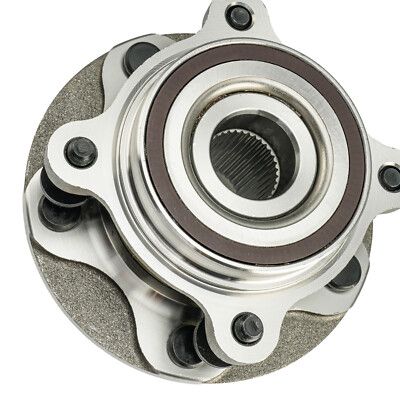 Front Wheel Bearing Hub Assembly for Toyota Sienna 2007-2018 - Replaces OEM 43520-08060 - w/ABS Sensor & 4-Bolt Flange